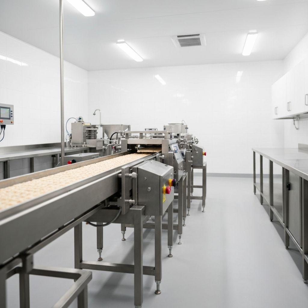 Instalación de producción alimentaria profesional